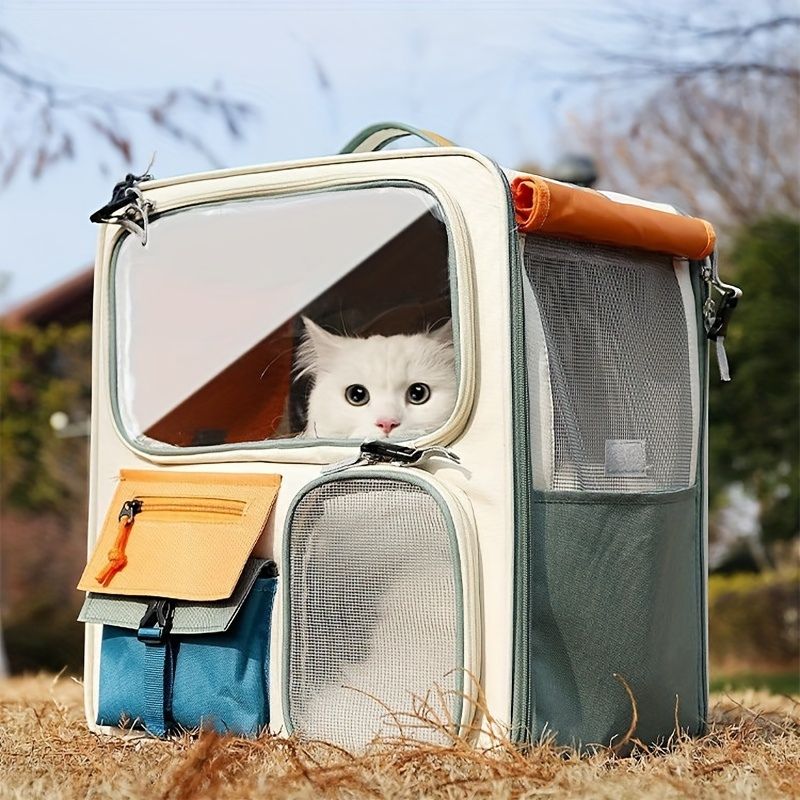 Spacious Cat Carrier for Travel