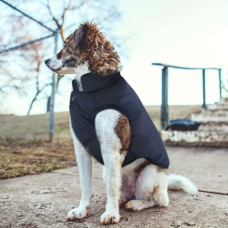 Winter Dog Vest Thick Warm