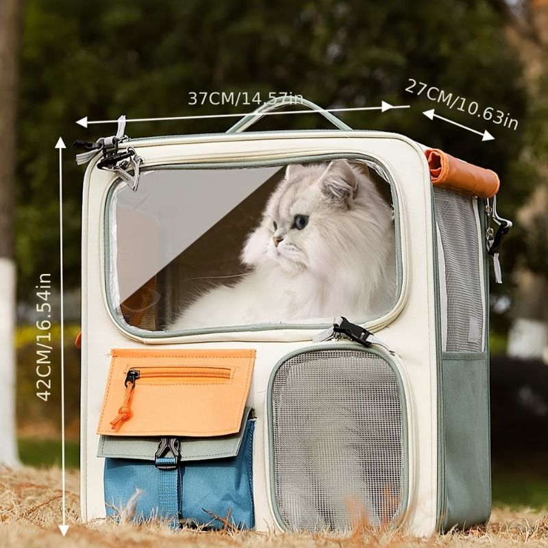 Spacious Cat Carrier for Travel