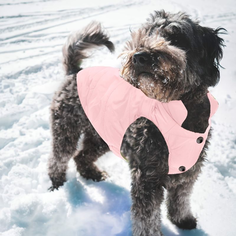 Winter Dog Vest Thick Warm