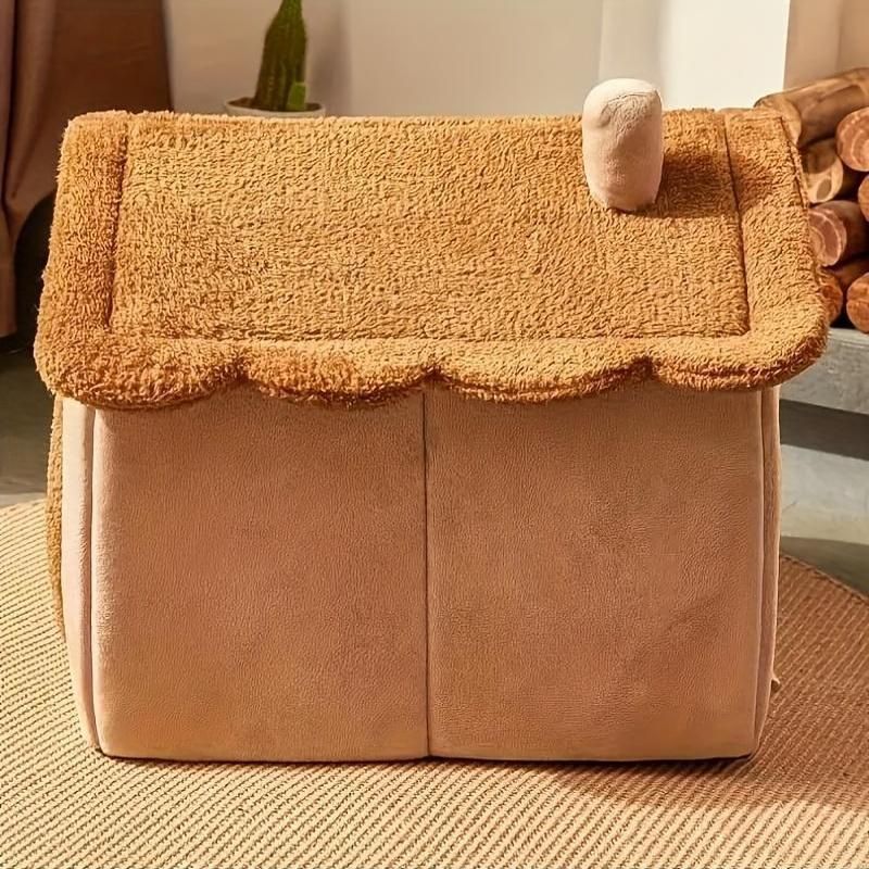 Foldable Pet Bed House for Cats