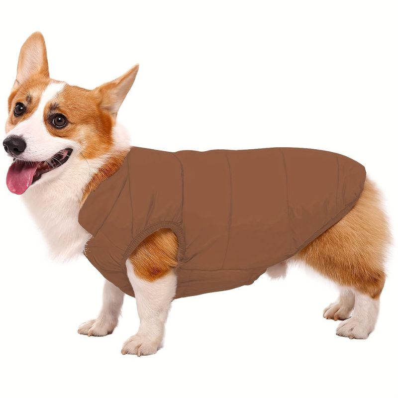 Winter Dog Vest Thick Warm