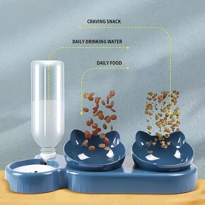 Automatic Cat Feeder & Water Dispenser