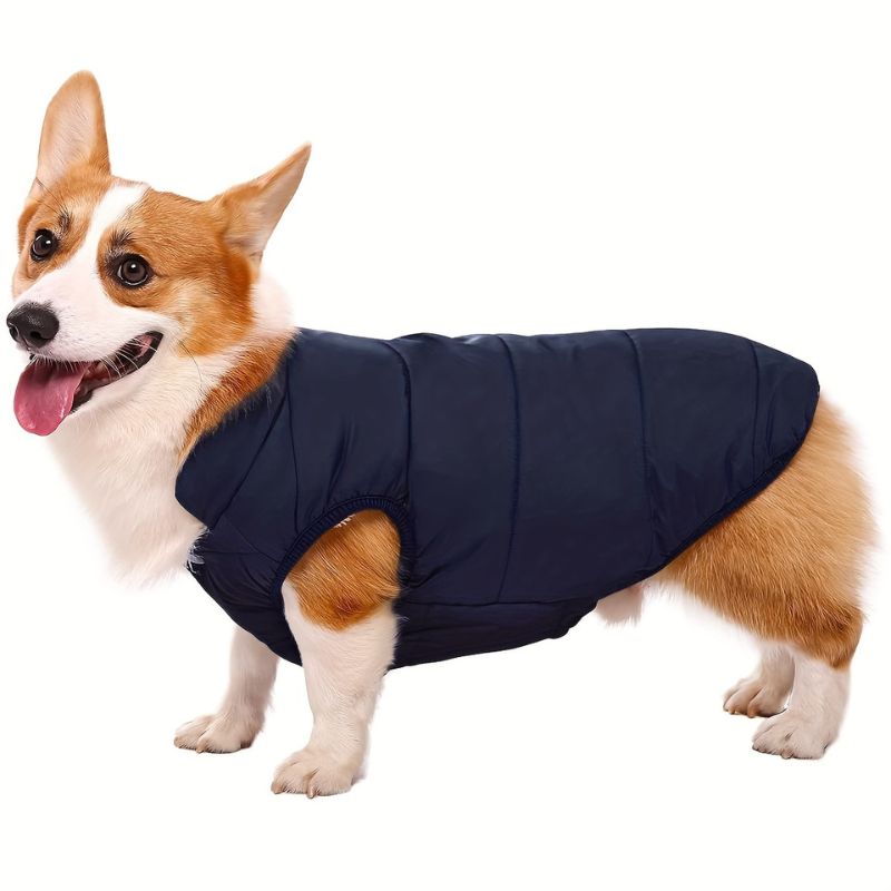 Winter Dog Vest Thick Warm