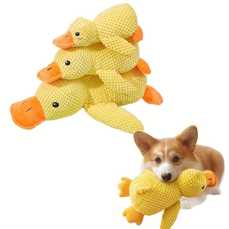 Interactive Duck Dog Toy Plush