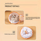 Foldable Cat Tunnel with Mouse Ball