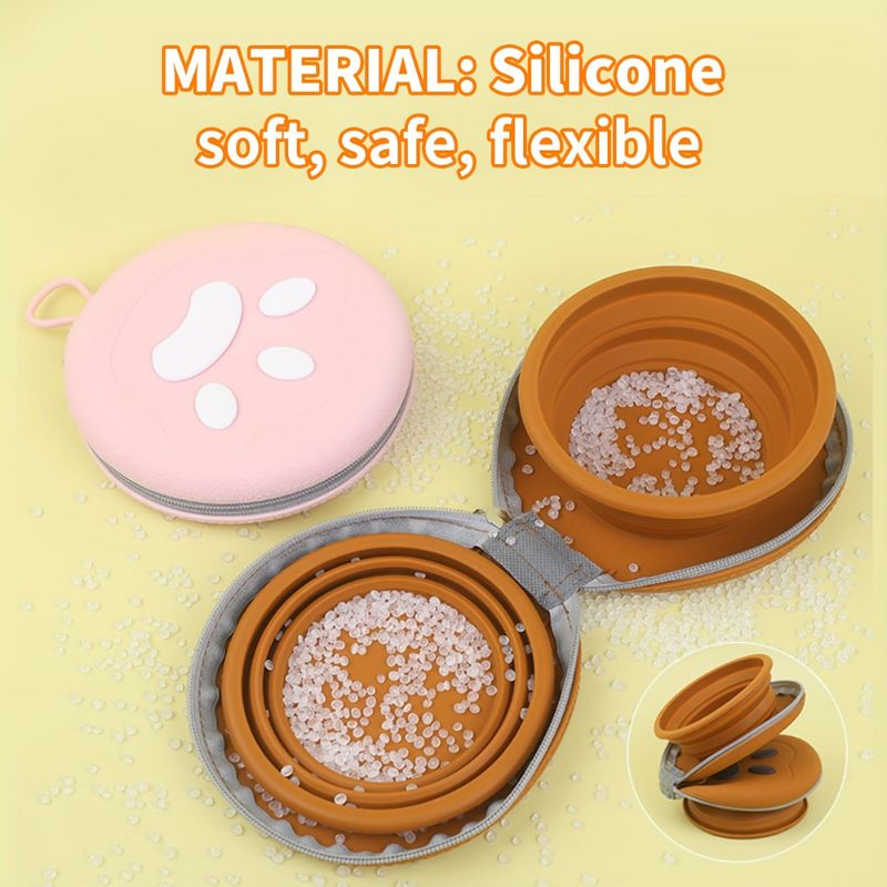 Foldable 2-in-1 Dog Bowl